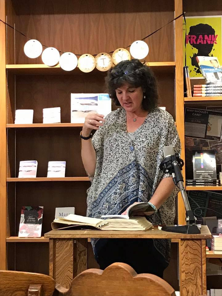 Reading from Unity at Shelf Life Books